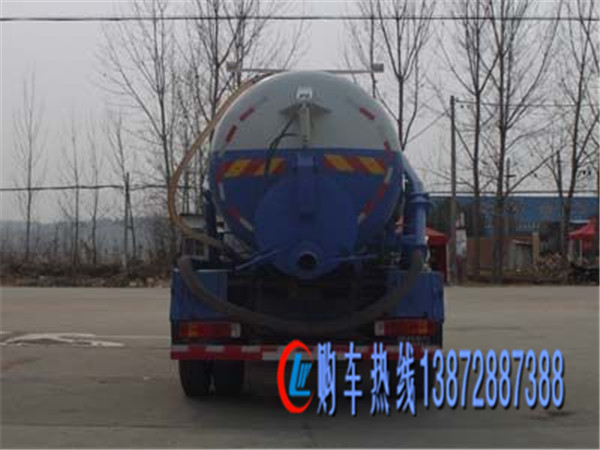 福田歐曼10方吸污車（國五）
