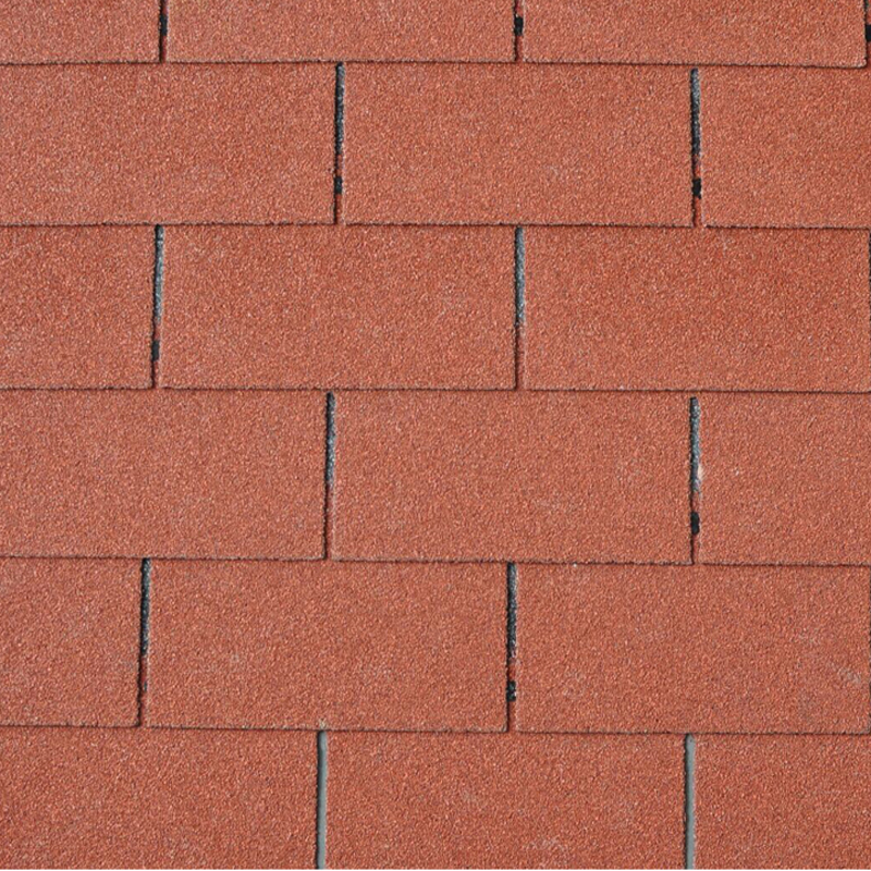 供應(yīng)各種彩色瀝青瓦 疊型 中國紅 瀝青瓦