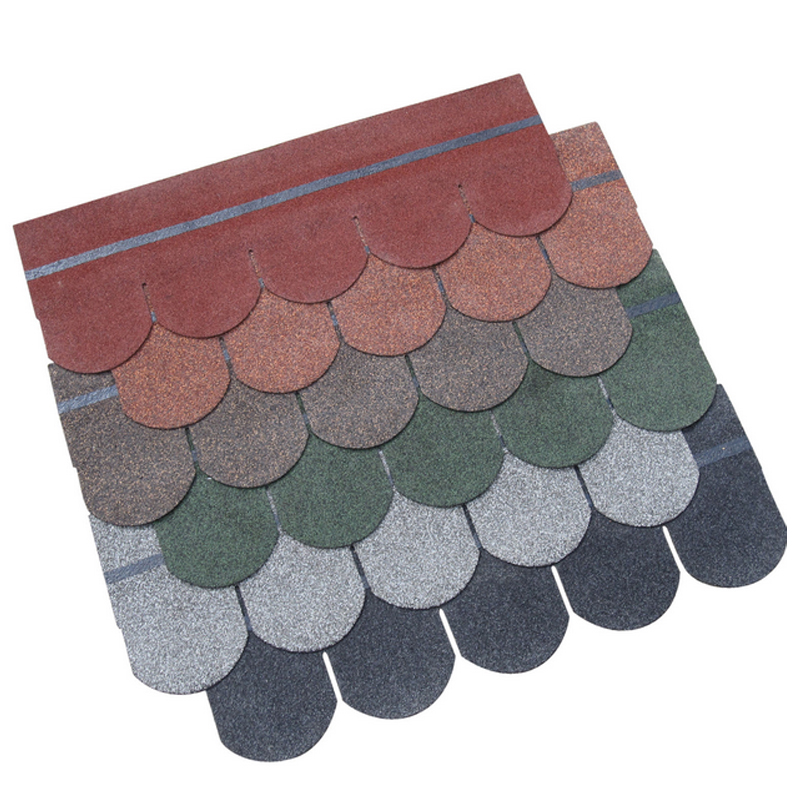 供應(yīng)各種彩色瀝青瓦 疊型 中國紅 瀝青瓦