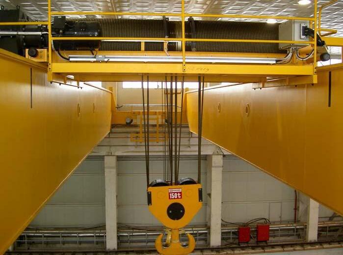 山東*運(yùn)行平穩(wěn)雙梁行車低噪音經(jīng)久耐用雙梁行車 歐式雙梁起重機(jī)