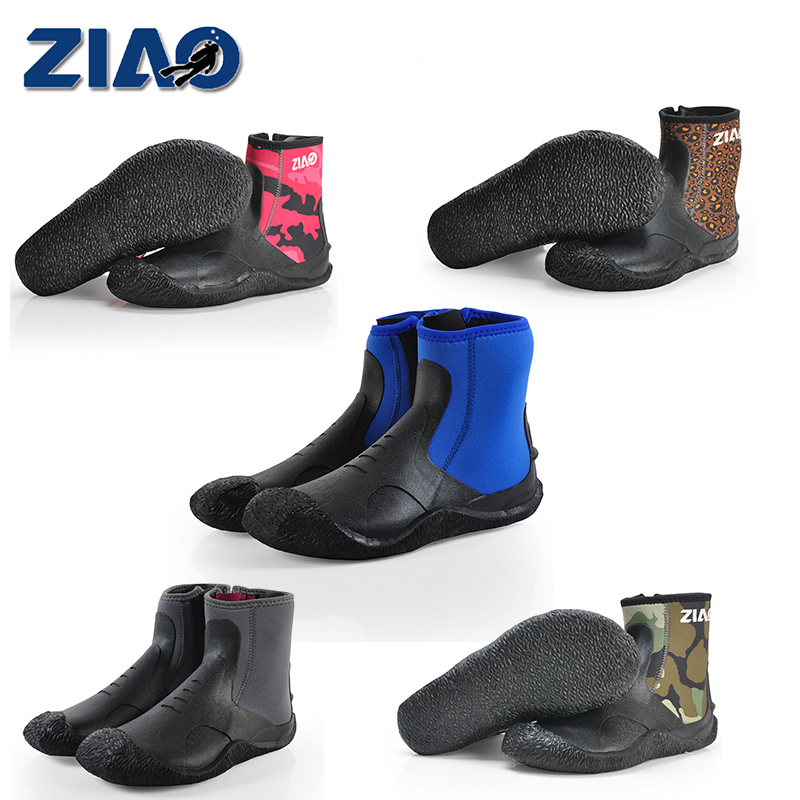 廠家直銷ZIAO子鰲高幫硫化潛水鞋