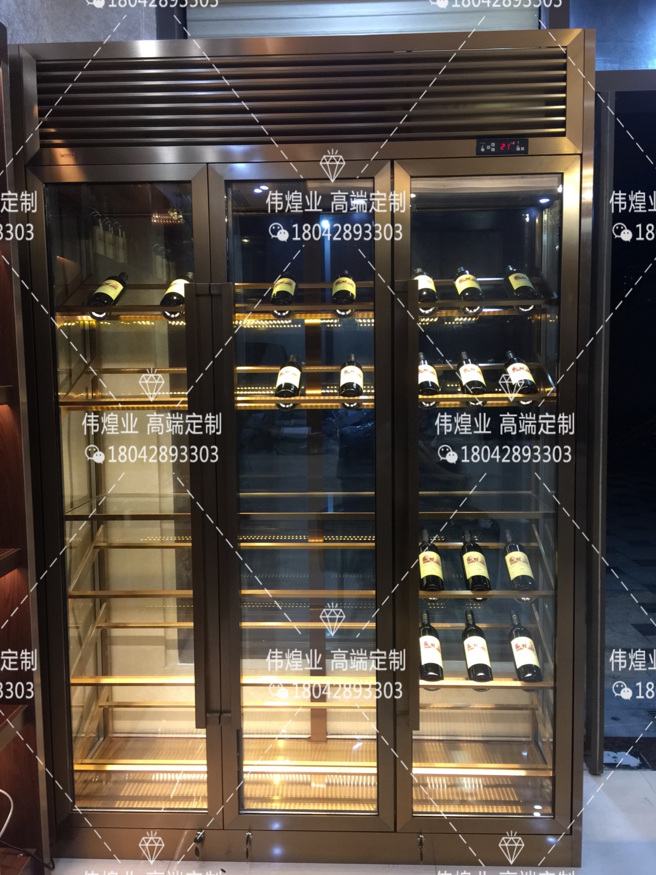 佛山市偉煌業(yè)不銹鋼酒柜定制 酒店酒柜 不銹鋼酒架酒柜 廠家直銷