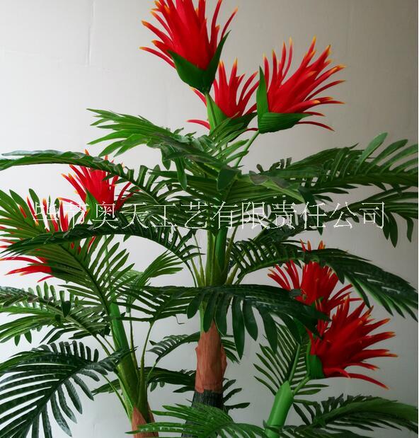 吉祥花仿真花 恭喜發(fā)財桿仿真綠植盆景定制廠家直銷恭喜發(fā)財桿