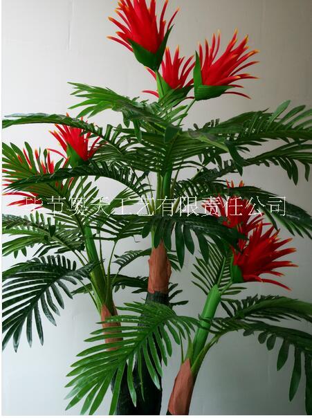 吉祥花仿真花 恭喜發(fā)財桿仿真綠植盆景定制廠家直銷恭喜發(fā)財桿