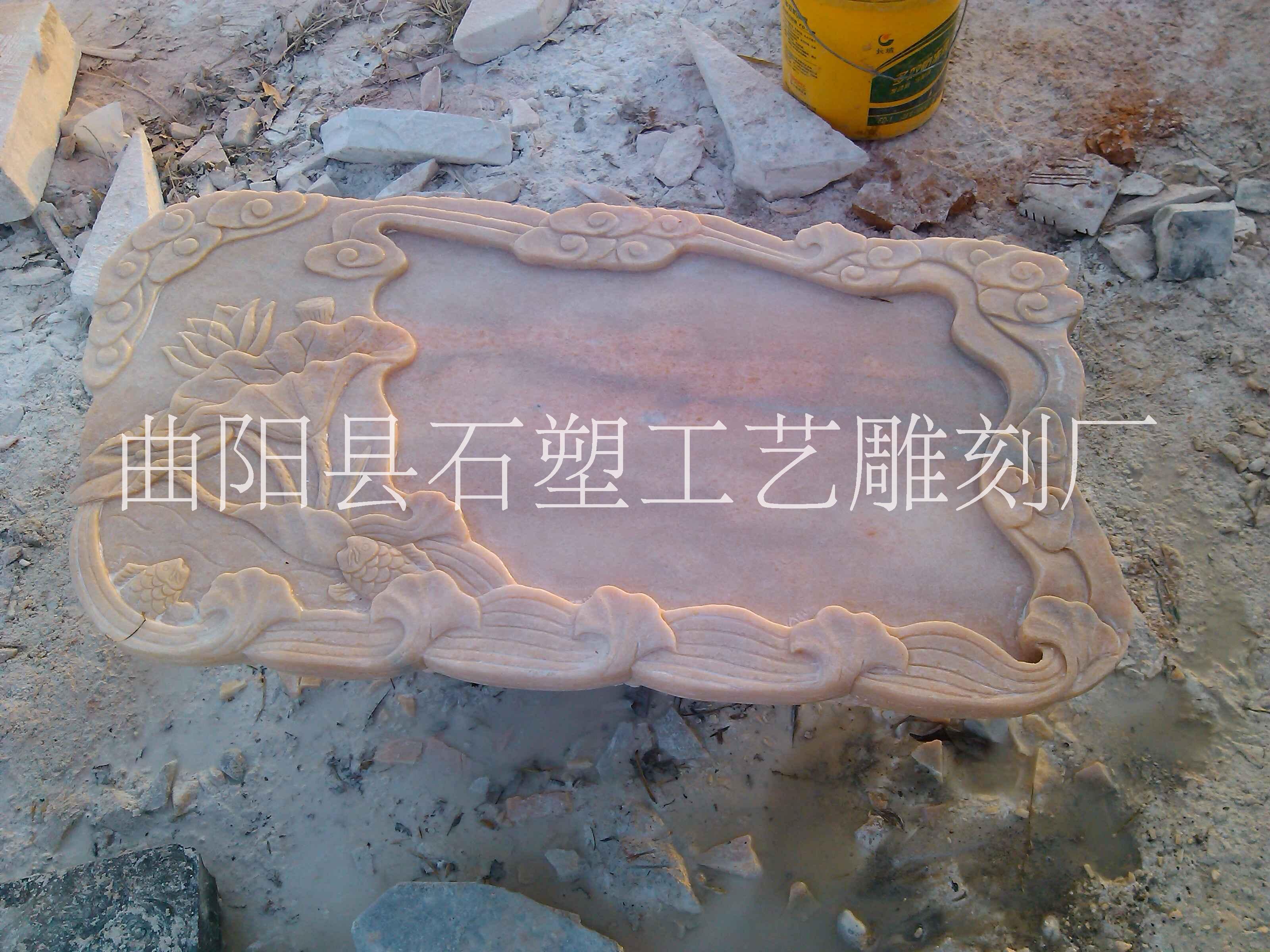 廠家批發(fā)石雕花盆大型花缽 園林景觀擺放花盆 大理石盆栽