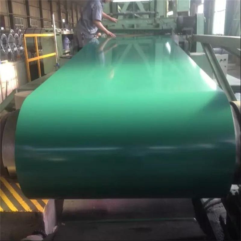 寶鋼彩涂卷多種規(guī)格顏色白灰海藍(lán)