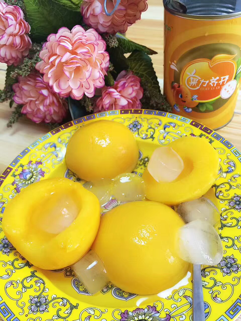 果力齊開 果力齊開黃桃罐頭