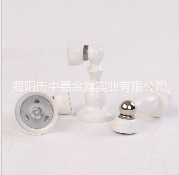 廠家直銷 烤漆加厚強(qiáng)磁門吸防撞門頂墻吸地吸 兩用隱形門碰