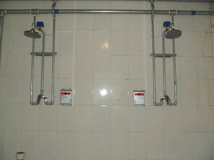 新修學(xué)生宿舍洗澡刷卡機(jī)廠家 學(xué)校文化標(biāo)語