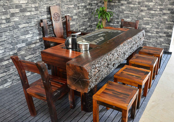 老船木龍骨茶臺(tái)