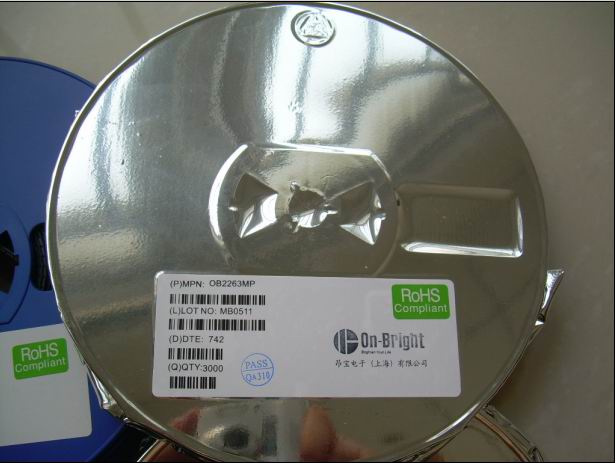 供應(yīng)昂寶OB2263  SOT23-6電源電路IC 原裝昂寶OB2263電源IC