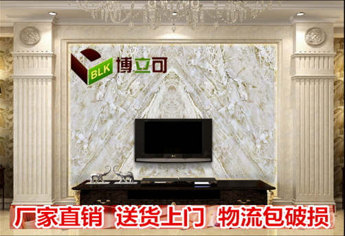 大理石紋 高溫微晶石+石材羅馬柱