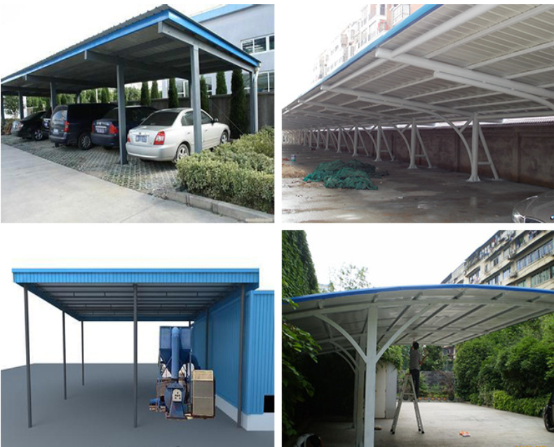 停車鋼棚 深圳鋼構停車鋼棚 車庫鋼構大棚包工包料