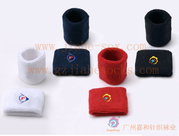 供應全棉護腕刺繡logo護腕廠家 彩色護腕 迷你護腕 時尚護腕廠