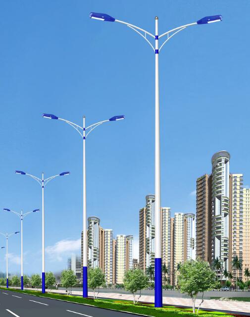江蘇弘光照明生產(chǎn)10米道路燈中桿燈戶(hù)外防水路燈