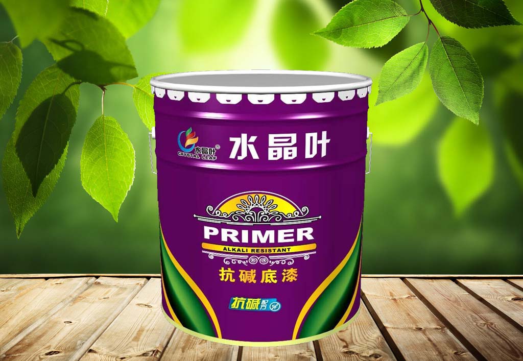 廠家直銷水晶葉內(nèi)墻透明 實(shí)色抗堿防霉配套底漆