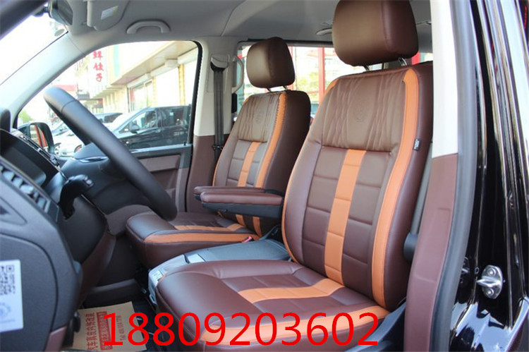 西安大眾凱路威豪華改裝 多功能航空座椅星空頂木地板