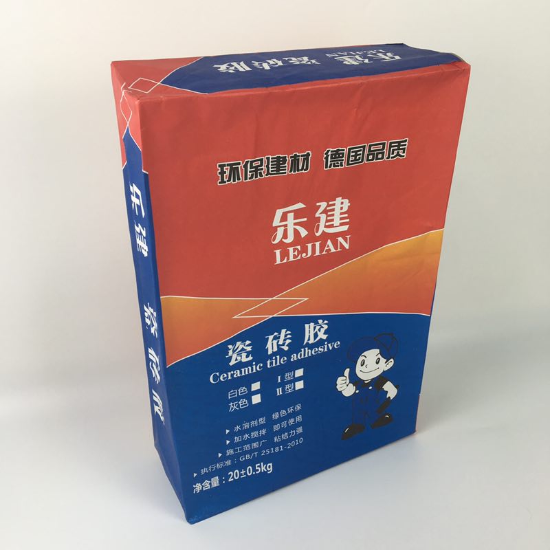 現(xiàn)貨銷售 瓷磚膠膩子粉 瓷磚膠膩子粉嵌縫膏粘接劑三紙一膜包裝方底袋