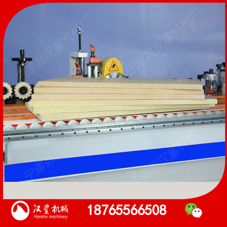 封邊齊頭修邊一體機(jī)* 功能齊全 廠家直銷漢鯊HS-50D全自動封邊機(jī)