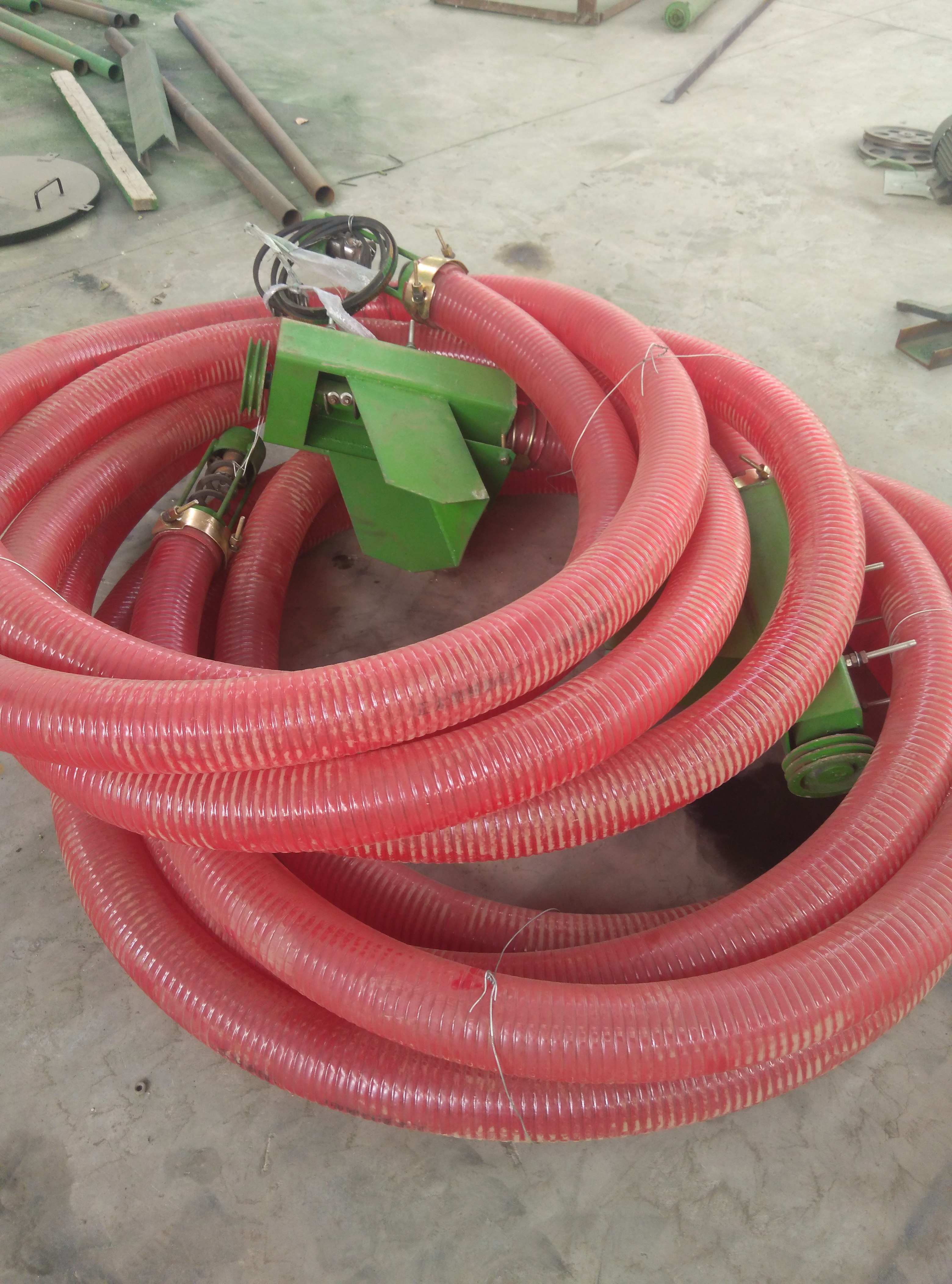飼料軟管絞龍上料提升機(jī) 散糧裝車(chē)吸糧機(jī)