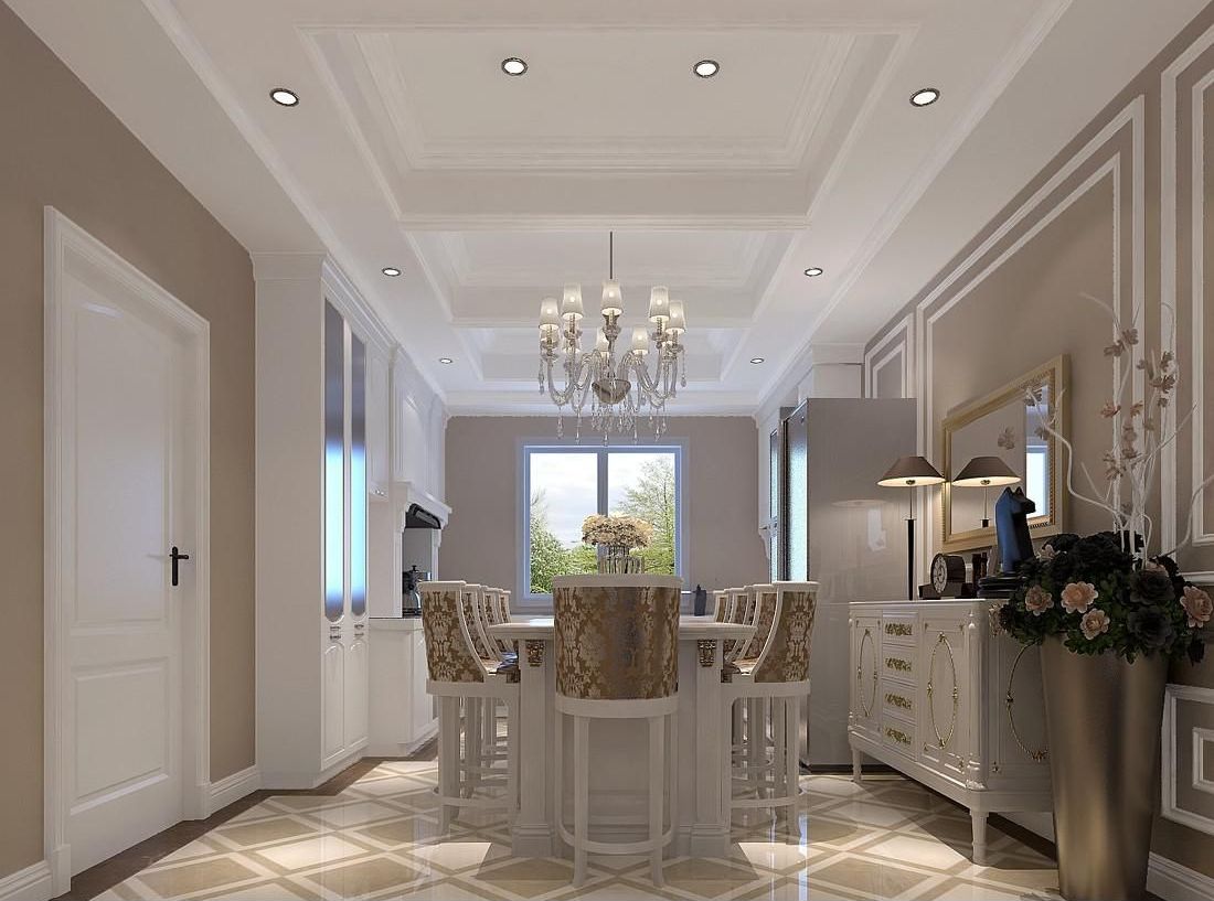 歐式簡約風(fēng)格裝修效果圖