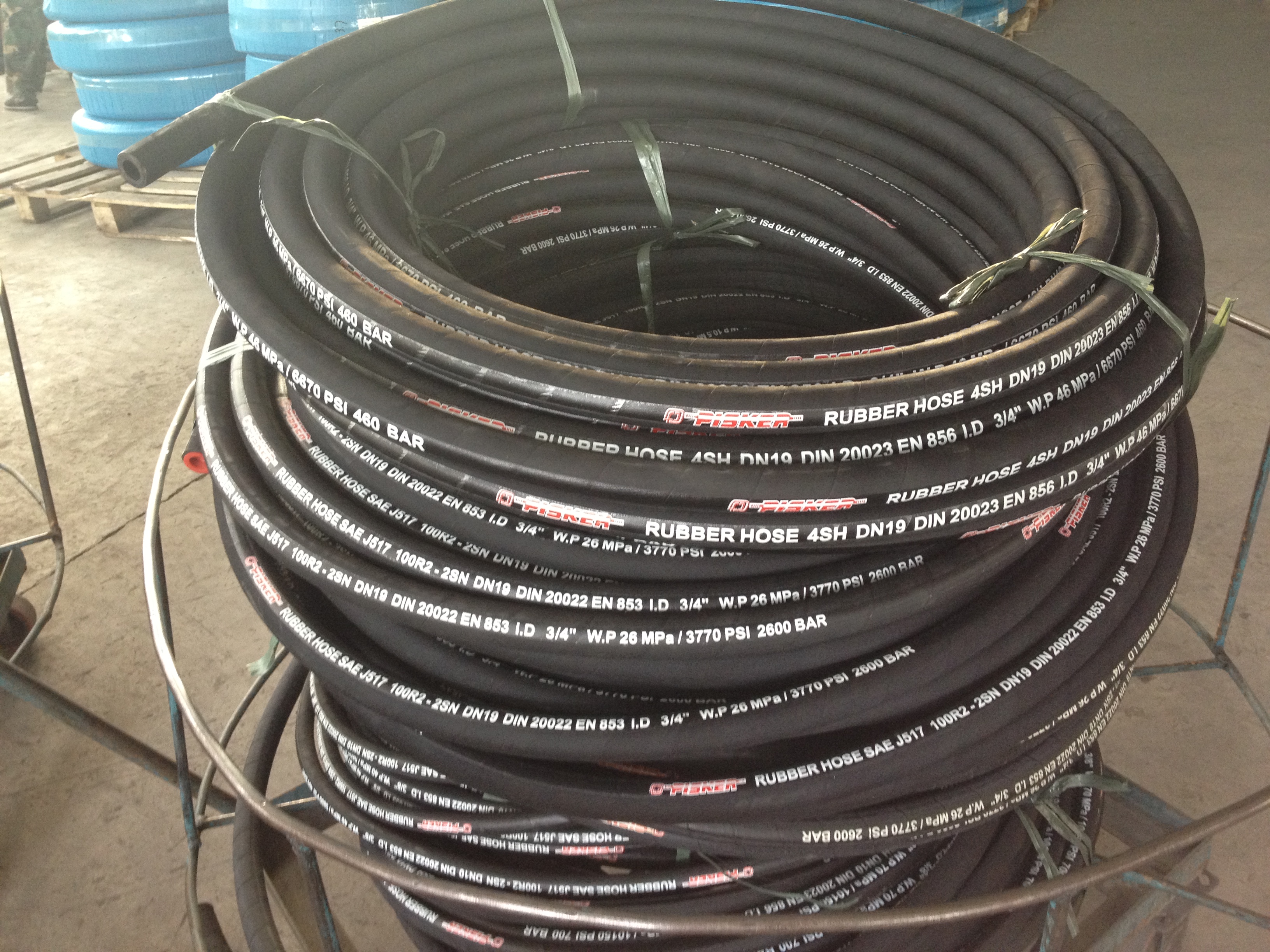 派克SAE100R2鋼絲編織膠管廠家直銷(xiāo)