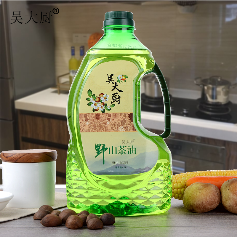 吳大廚山茶油2L野茶籽油食用油孕婦寶寶月子油農(nóng)家純茶油植物油