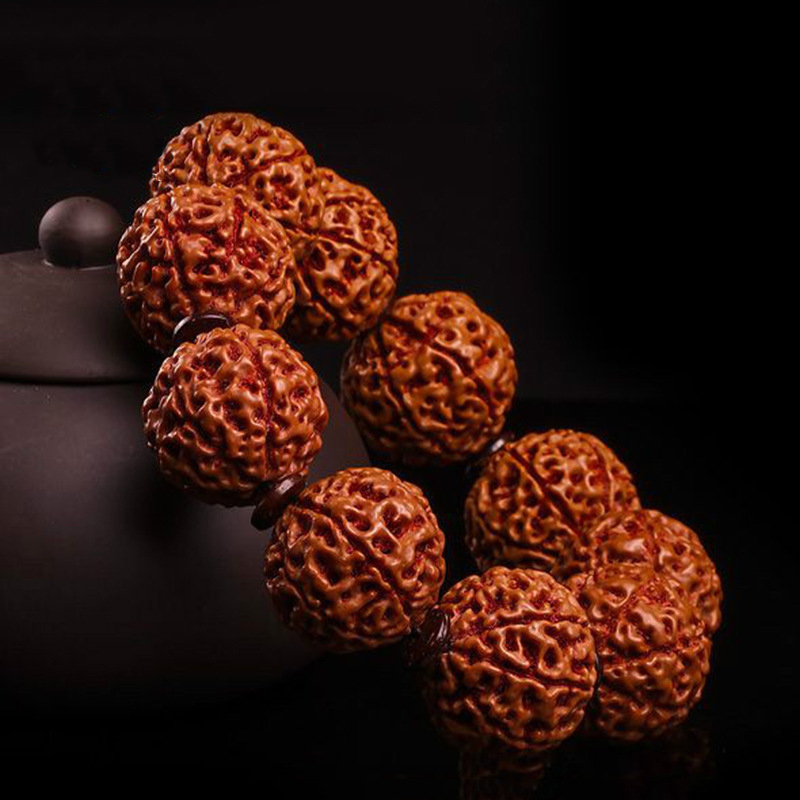 九華山善福印尼七瓣文玩小金剛菩提