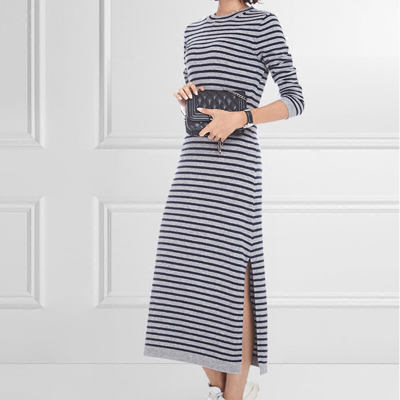 登龍緣2017年新款羊絨批發(fā)新款女士羊絨衫廠家直銷100純羊絨連衣裙爆款