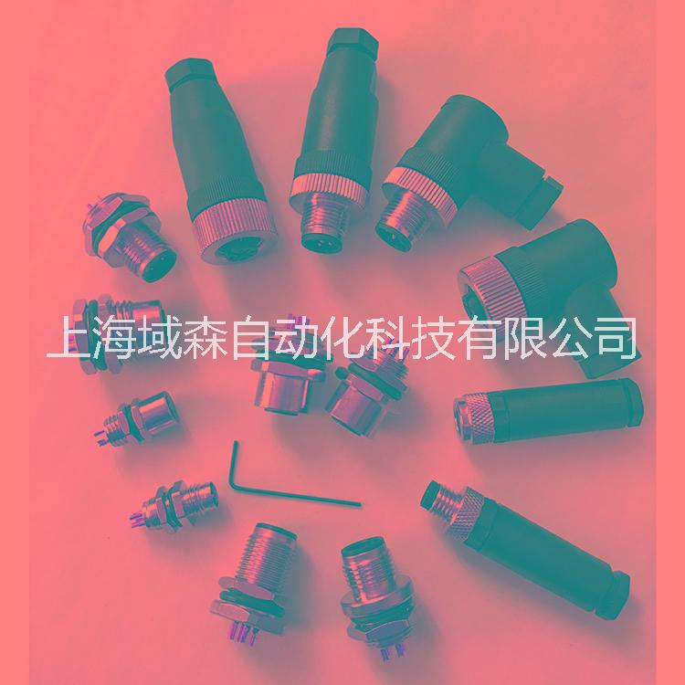 M12防水連接器 M8防水連接器 M12傳感連接器 M8分線盒 傳感器插頭 電磁閥插頭 M12傳感器插頭 M12法蘭插頭