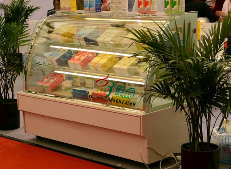 徽點(diǎn)  單弧型后開門蛋糕柜，蛋糕保鮮柜廠家直銷，甜品展示柜，蛋糕立式冷藏保鮮柜