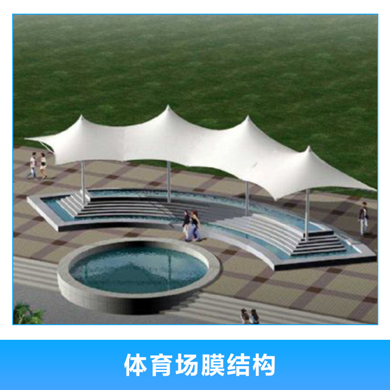 體育場膜結(jié)構(gòu) 大型膜結(jié)構(gòu)體育設(shè)施 張拉膜體育場頂篷 膜結(jié)構(gòu)體育看臺