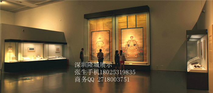 博物館延墻柜制作案例 深圳博物館墻柜定制工廠