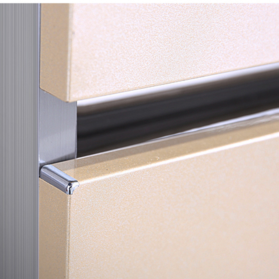 孤型安全角不銹鋼櫥柜浴室柜門板ABS保護角浴室柜護角鏡柜護角