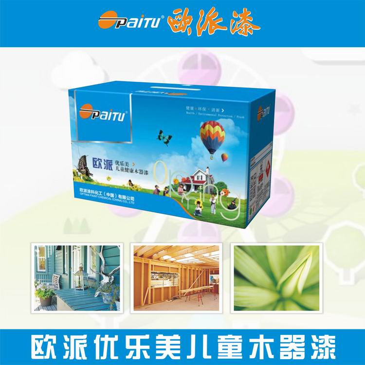 中國*油漆涂料品牌 歐派漆 歐派優(yōu)樂美兒童健康木器漆