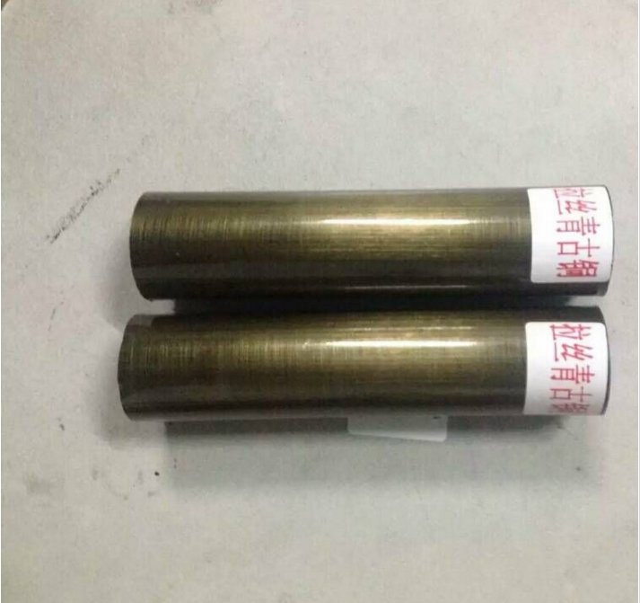 電鍍304不銹鋼青古銅外徑60*1.2護(hù)欄面管