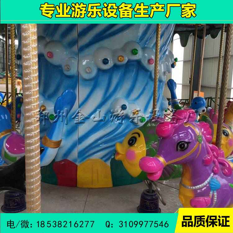 雙飛檐旋轉(zhuǎn)木馬游樂(lè)設(shè)備 上傳動(dòng)豪華轉(zhuǎn)馬廠家直銷(xiāo) 兒童旋轉(zhuǎn)木馬