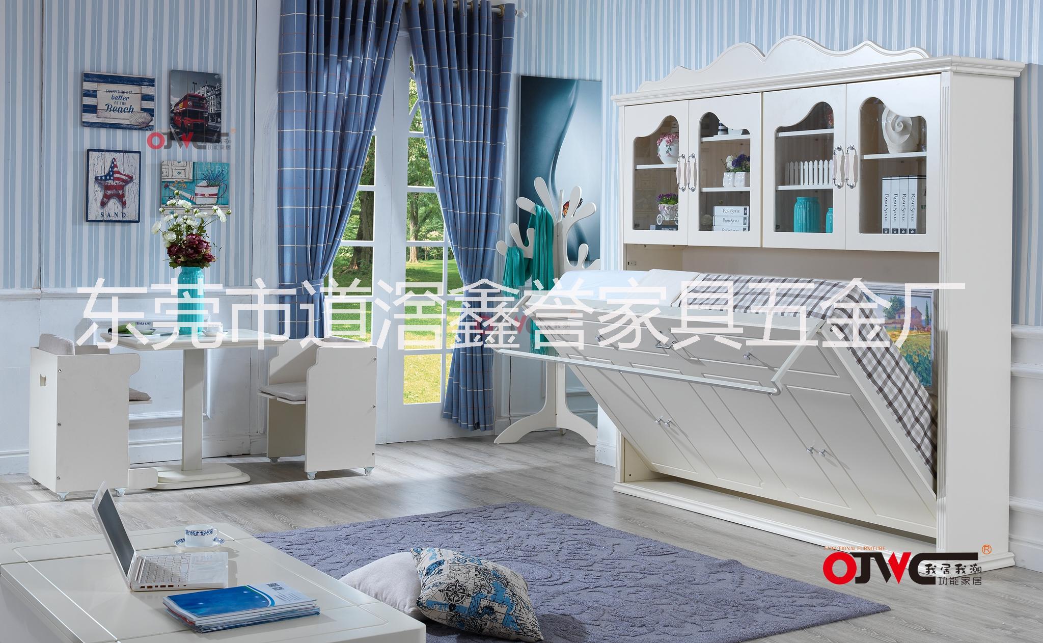 多功能隱形床，壁床，翻板床， 全屋定制