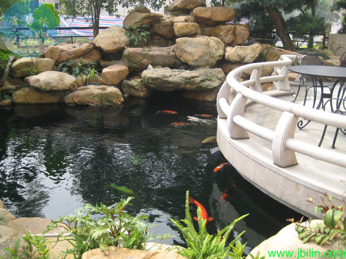 假山魚池設(shè)計制作就選觀宇園藝
