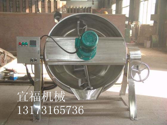 固定立式夾層鍋 燃?xì)鈹嚢枋秸糁箦伳募液? 可傾式夾層鍋多少錢