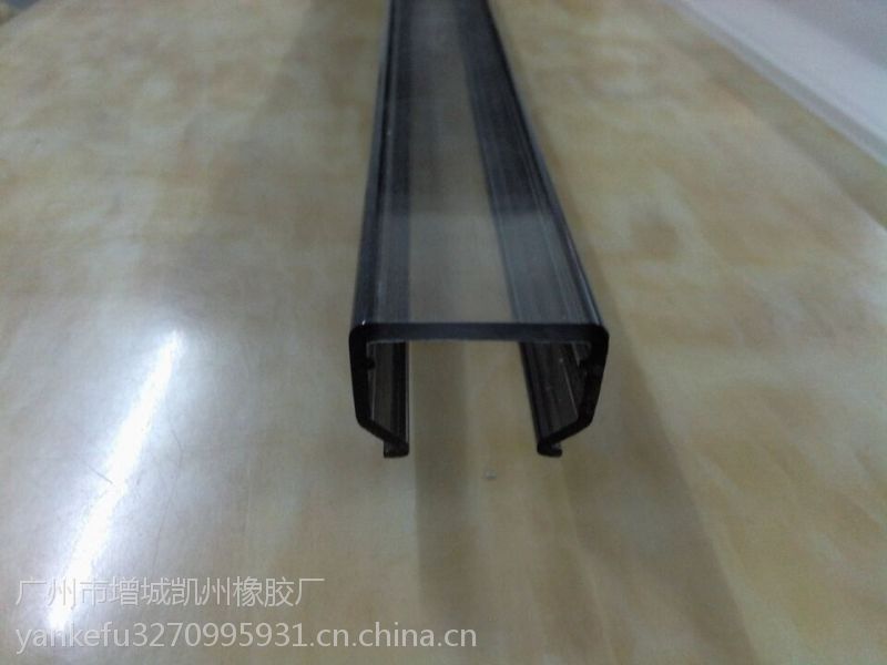 廣州凱州廠批發(fā) PC壓花LED燈罩 PC透明燈罩型材擠出PC乳白異性燈罩