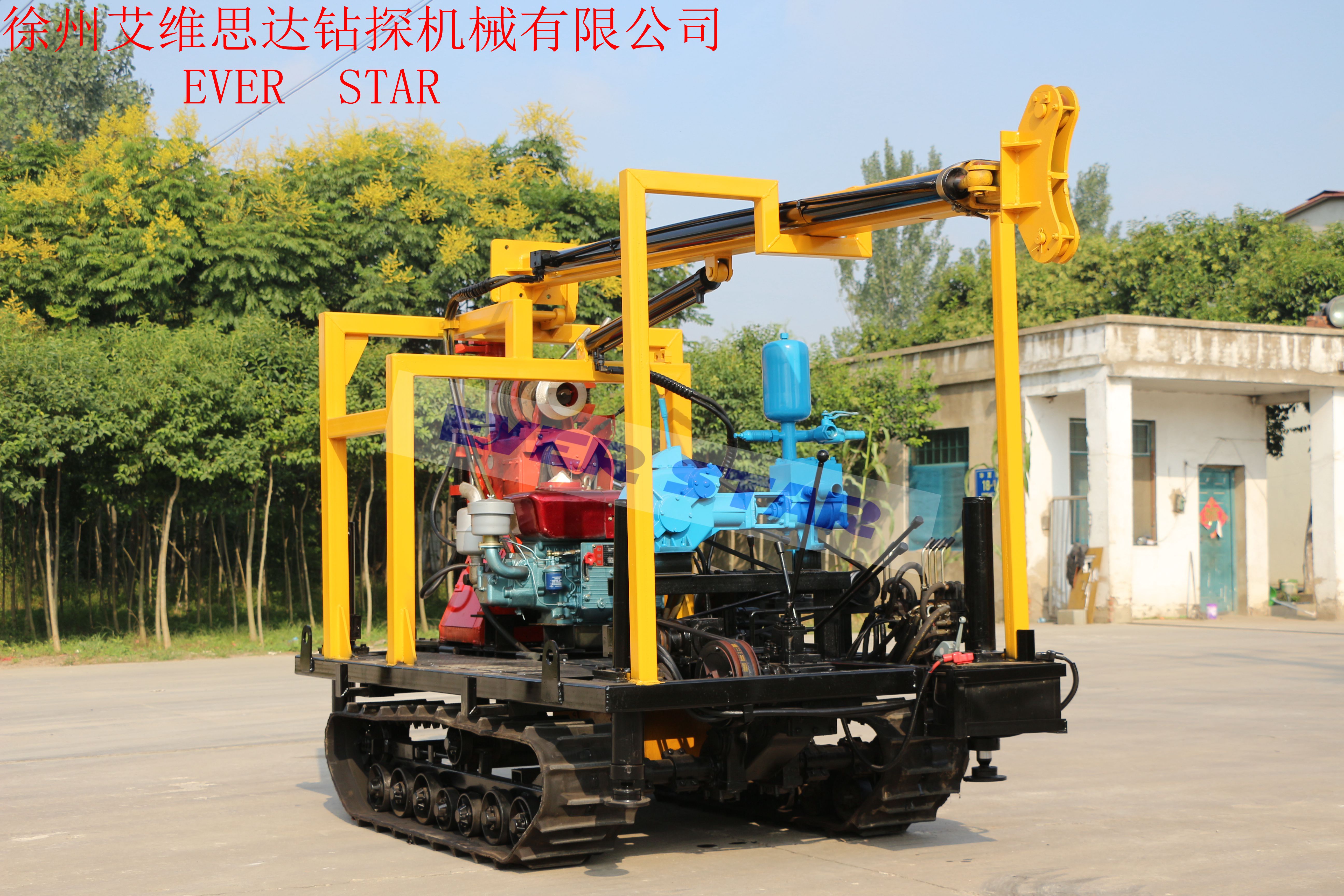 廠家直銷小型水井鉆機(jī) 履帶鉆機(jī) 小型打井機(jī)      地質(zhì)勘探鉆機(jī)