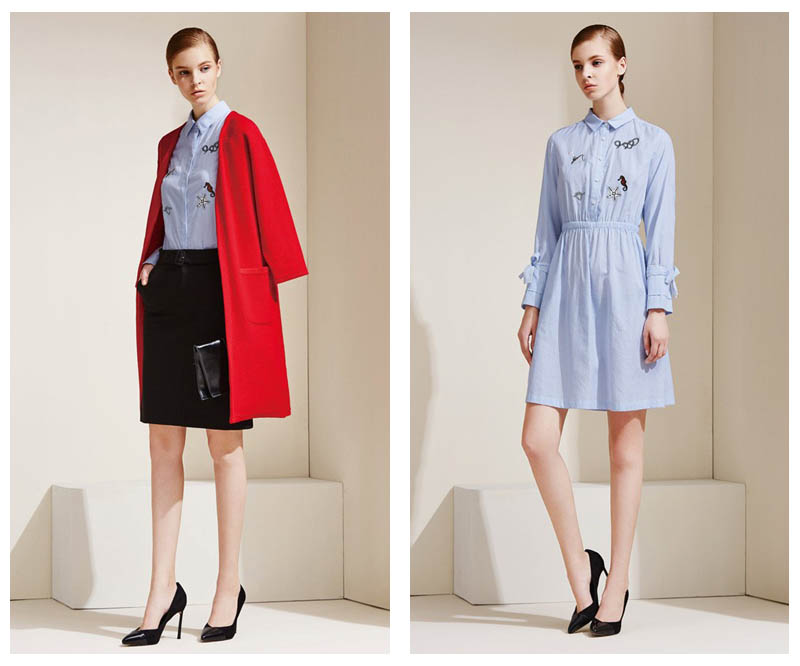 品牌折扣店尤西子17年秋冬新款女裝折扣批發(fā)