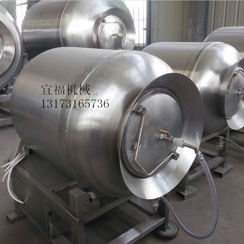 100升家畜家禽類肉制品不銹鋼真空腌漬機(jī)   家畜家禽類肉制品不銹鋼真空滾揉機(jī)