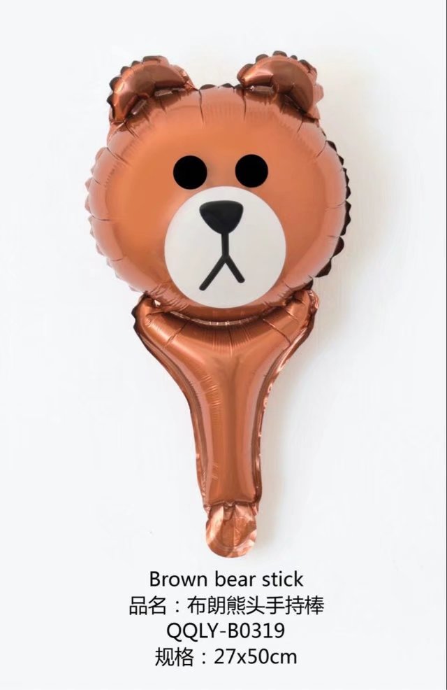 卡通手棒氣球 卡通手棒氣球定制 卡通手棒氣球廠家 卡通手棒氣球價格
