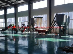 供應(yīng)自動化肥粉碎機自動上料 成套化肥粉碎機