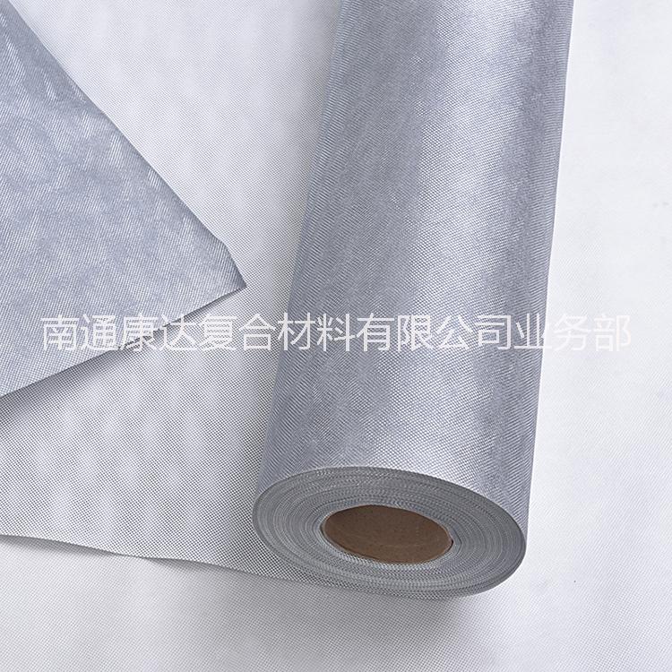 高密度鍍金屬紡粘聚乙烯膜 玻璃棉面密度100g透汽膜鍍鋁防水墊層