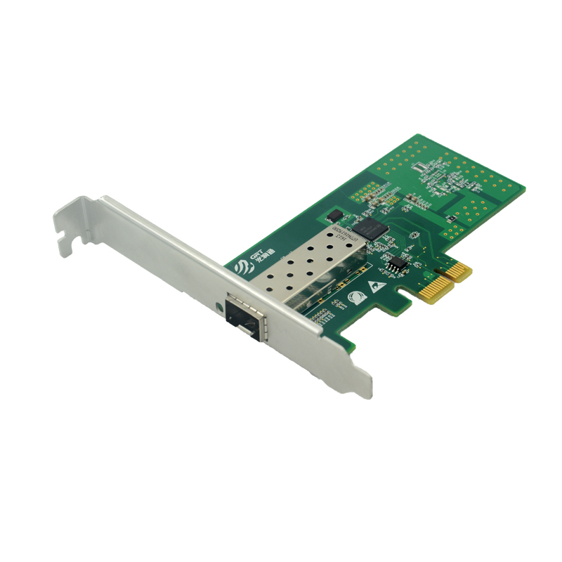 光潤通PCIe單光口千兆網(wǎng)卡F901E-V3.0 Intel i350芯片
