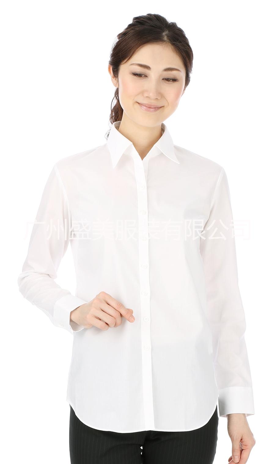 供應番禺區(qū)襯衣定制，大石長袖女襯衣訂做，定制男女襯衫，番禺襯衫加工