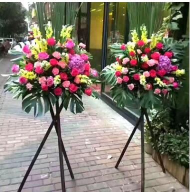 三叉木架 花架 開業(yè)花架 花架生產(chǎn)廠家